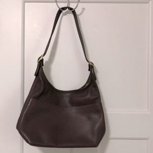 Coach brown leather purse